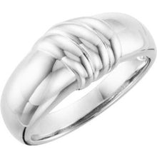 Charger l'image dans la galerie, Continuum Sterling Silver 7.4 mm Dome Design Ring

