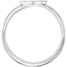 Load image into Gallery viewer, Continuum Sterling Silver Heart Engravable Ring
