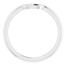 Charger l'image dans la galerie, Sterling Silver Band for 6.5 mm Round Ring
