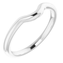 Load image into Gallery viewer, Sterling Silver Band for 7.4 mm Round Ring
