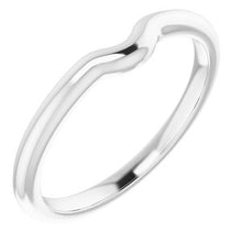 Load image into Gallery viewer, Sterling Silver Band for 6x4 mm Oval Ring
