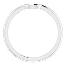 Load image into Gallery viewer, Sterling Silver Band for 6x4 mm Oval Ring
