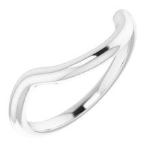 Load image into Gallery viewer, Sterling Silver Band for 15 mm Round Ring
