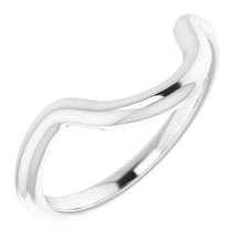 Charger l'image dans la galerie, Sterling Silver Band for 16x12 mm Oval Ring
