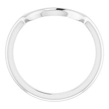 Charger l'image dans la galerie, Sterling Silver Band for 16x12 mm Oval Ring
