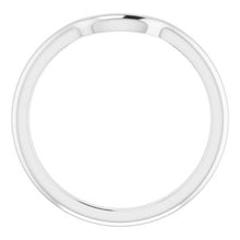 Load image into Gallery viewer, Sterling Silver Band for 7 mm Cushion Ring
