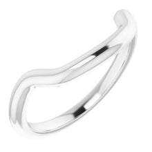 Load image into Gallery viewer, Sterling Silver Band for 15 mm Cushion Ring
