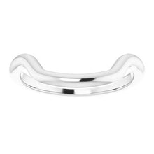 Load image into Gallery viewer, Sterling Silver Band for 15 mm Cushion Ring
