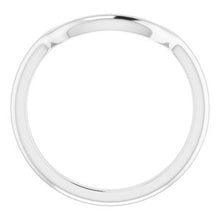 Load image into Gallery viewer, Sterling Silver Band for 13 mm Cushion Ring
