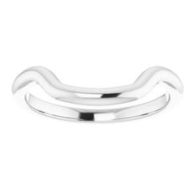 Load image into Gallery viewer, Sterling Silver Band for 13 mm Cushion Ring
