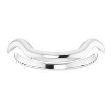 Charger l'image dans la galerie, Sterling Silver Band for 14 mm Cushion Ring
