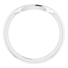 Charger l'image dans la galerie, Sterling Silver Band for 12 mm Cushion Ring
