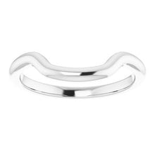 Charger l'image dans la galerie, Sterling Silver Band for 12 mm Cushion Ring
