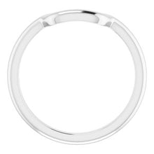 Load image into Gallery viewer, Sterling Silver Band for 10x8 mm Emerald Ring
