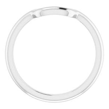 Load image into Gallery viewer, Sterling Silver Band for 9x7 mm Emerald Ring
