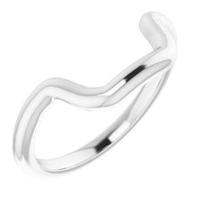 Load image into Gallery viewer, Sterling Silver Band for 15x11 mm Emerald Ring
