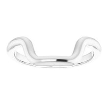 Load image into Gallery viewer, Sterling Silver Band for 15x11 mm Emerald Ring
