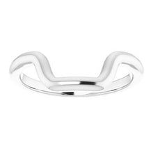 Charger l'image dans la galerie, Sterling Silver Band for 14x10 mm Emerald Ring
