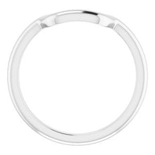 Load image into Gallery viewer, Sterling Silver Band for 11x9 mm Emerald Ring
