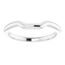 Load image into Gallery viewer, Sterling Silver Band for 6.5 mm Square Ring
