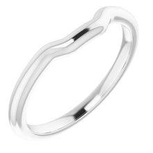 Load image into Gallery viewer, Sterling Silver Band for 6 mm Square Ring
