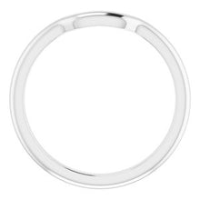 Load image into Gallery viewer, Sterling Silver Band for 6 mm Square Ring
