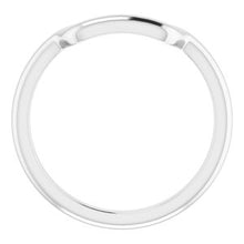 Load image into Gallery viewer, Sterling Silver Band for 10 mm Square Ring
