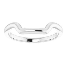 Load image into Gallery viewer, Sterling Silver Band for 10 mm Square Ring
