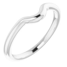 Load image into Gallery viewer, Sterling Silver Band for 8x6 mm Oval Ring
