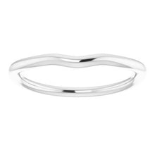 Charger l'image dans la galerie, Sterling Silver Band for 6.5 mm Round Ring
