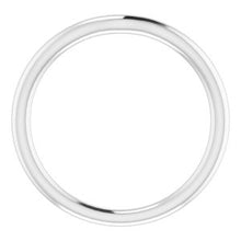 Charger l'image dans la galerie, Sterling Silver Band for 6 mm Round Ring

