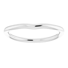 Charger l'image dans la galerie, Sterling Silver Band for 6 mm Round Ring
