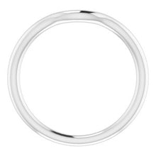 Charger l'image dans la galerie, Sterling Silver Band for 8 mm Round Ring

