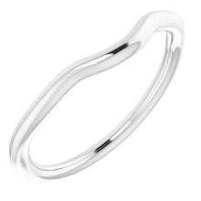 Charger l'image dans la galerie, Sterling Silver Band for 9 mm Round Ring
