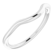 Load image into Gallery viewer, Sterling Silver Band for 12 mm Round Ring
