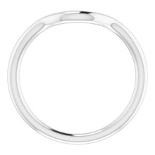 Charger l'image dans la galerie, Sterling Silver Band for 11x9 mm Oval Ring
