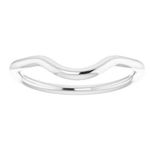 Charger l'image dans la galerie, Sterling Silver Band for 11x9 mm Oval Ring

