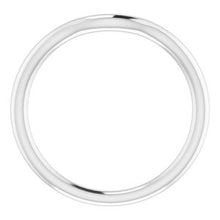 Charger l'image dans la galerie, Sterling Silver Band for 8 mm Cushion Ring
