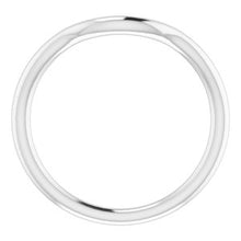 Charger l'image dans la galerie, Sterling Silver Band for 10 mm Cushion Ring
