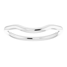 Charger l'image dans la galerie, Sterling Silver Band for 11 mm Cushion Ring
