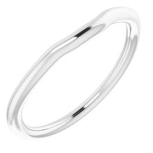 Charger l'image dans la galerie, Sterling Silver Band for 6x4 mm Emerald Ring
