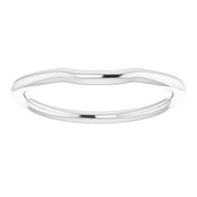 Charger l'image dans la galerie, Sterling Silver Band for 6x4 mm Emerald Ring
