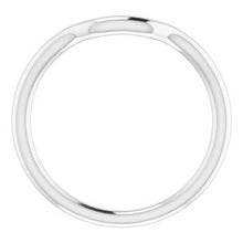 Charger l'image dans la galerie, Sterling Silver Band for 8x6 mm Emerald Ring
