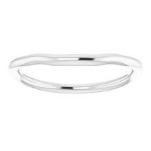 Charger l'image dans la galerie, Sterling Silver Band for 7 mm Square Ring
