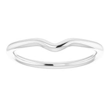 Charger l'image dans la galerie, Sterling Silver Band for 8x4 mm Marquise Ring
