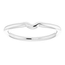 Charger l'image dans la galerie, Sterling Silver Band for 6x4 mm Pear Ring
