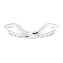 Charger l'image dans la galerie, Sterling Silver Band for 14x10 mm Oval Ring
