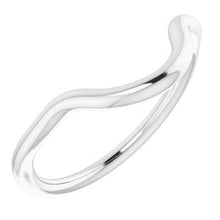 Charger l'image dans la galerie, Sterling Silver Band for 16x12 mm Oval Ring
