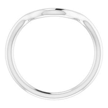 Charger l'image dans la galerie, Sterling Silver Band for 16x12 mm Oval Ring
