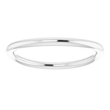 Charger l'image dans la galerie, Sterling Silver Band for 4 mm Square Ring
